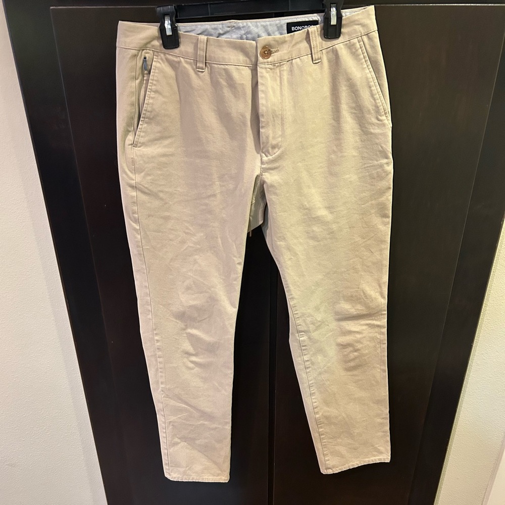 Bonobos Stretch Washed Slim Fit Pants